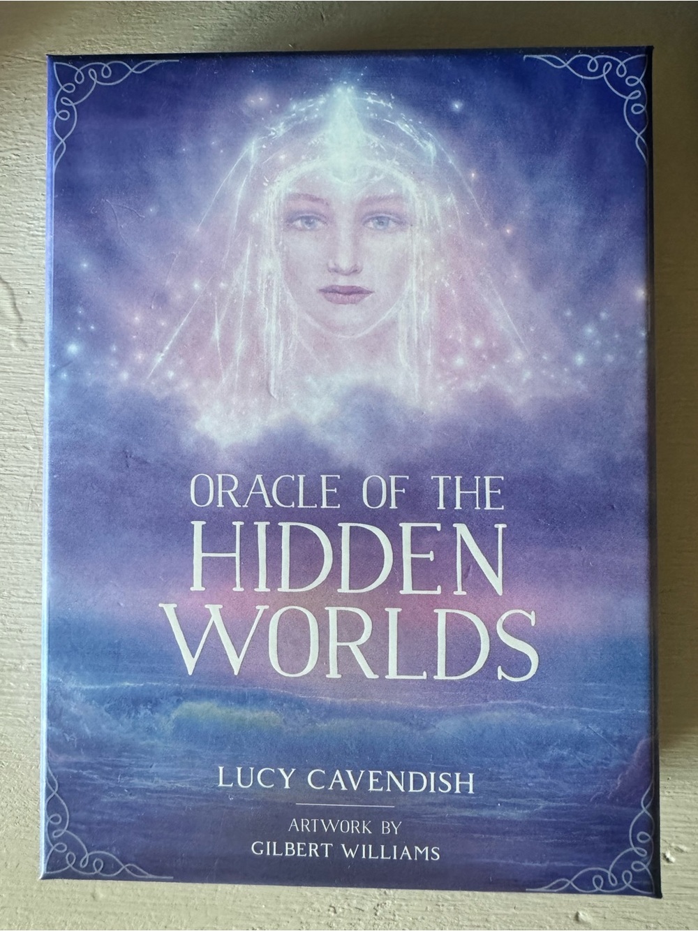 Oracle of the Hidden Worlds Wall Art - Purple